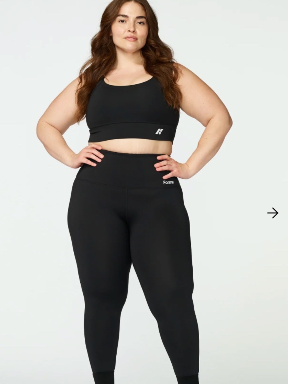 Forme Revive Bra in Obsidian